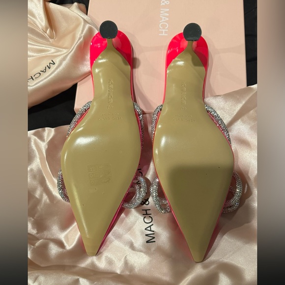 Mach & Mach pink pvc slides never worn size 40 - Picture 5 of 5